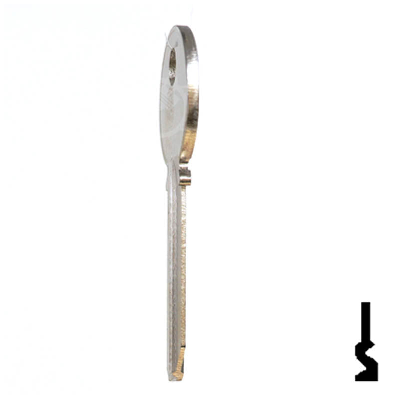 Uncut Key Blank | Yale | 998R Residential-Commercial Key Ilco