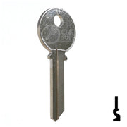 Uncut Key Blank | Yale | 998R Residential-Commercial Key Ilco