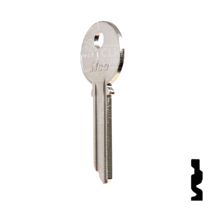 Uncut Key Blank | Yale | 998VA Residential-Commercial Key Ilco