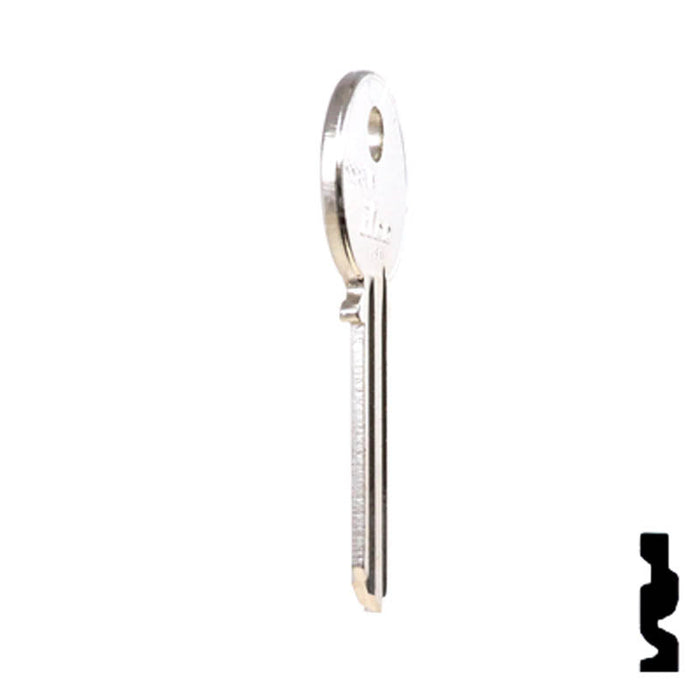 Uncut Key Blank | Yale | 998VA Residential-Commercial Key Ilco