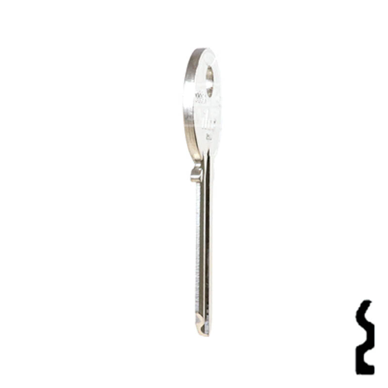 Uncut Key Blank | Yale  | 999A, Y2 Residential-Commercial Key Ilco