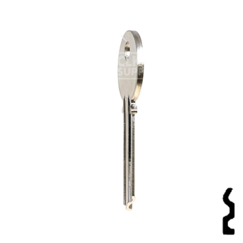 Uncut Key Blank | Yale  | 999A, Y2 Residential-Commercial Key Ilco