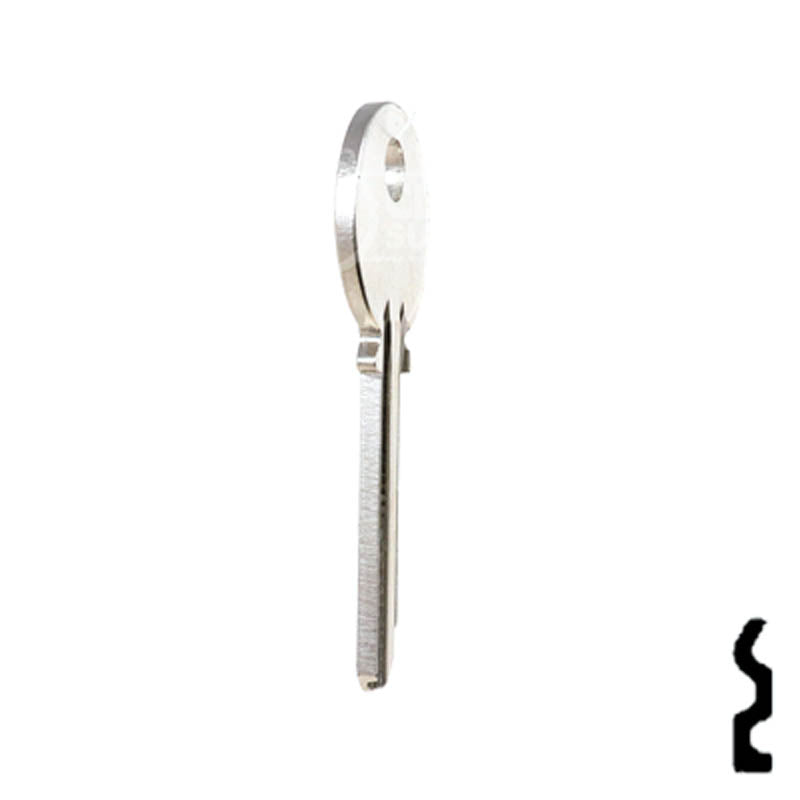 Uncut Key Blank | Yale  | 999A, Y2 Residential-Commercial Key Ilco