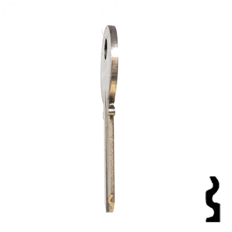 Uncut Key Blank | Yale | 999R Residential-Commercial Key Ilco