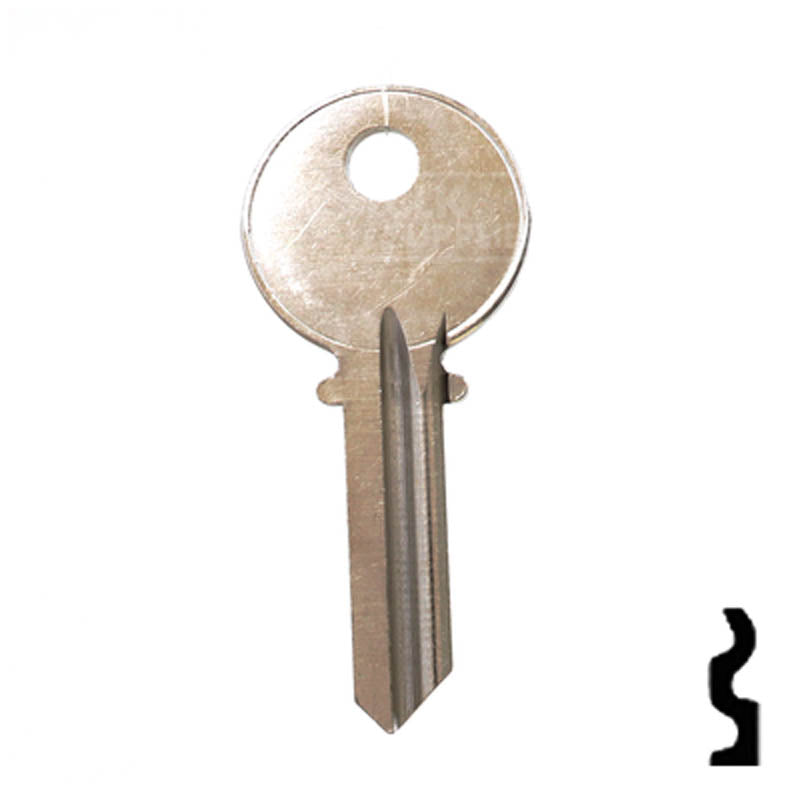 Uncut Key Blank | Yale | 999R Residential-Commercial Key Ilco