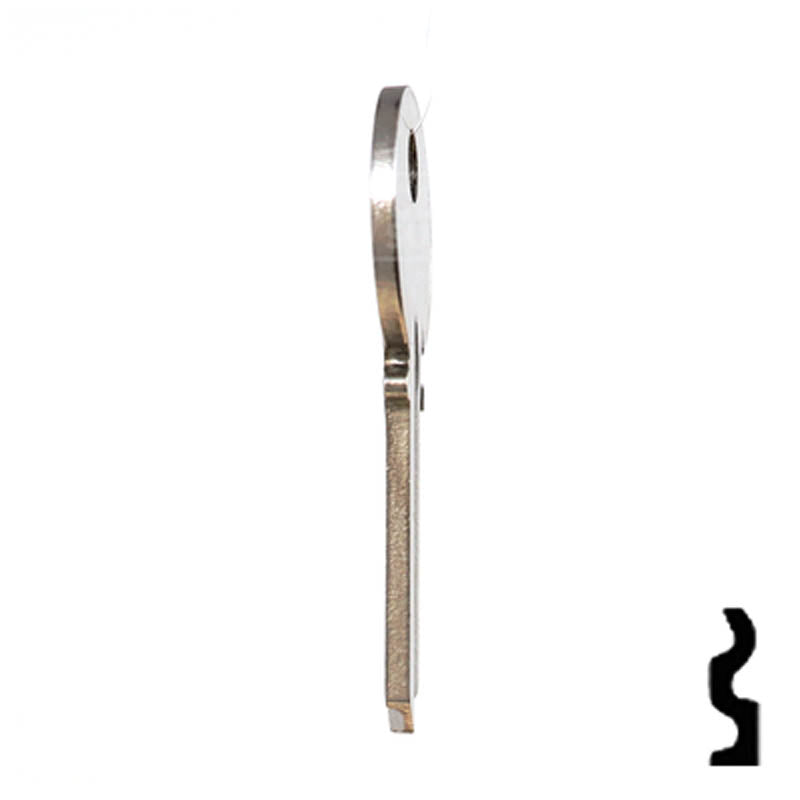 Uncut Key Blank | Yale | 999R Residential-Commercial Key Ilco