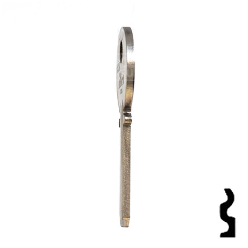 Uncut Key Blank | Yale | 999R Residential-Commercial Key Ilco