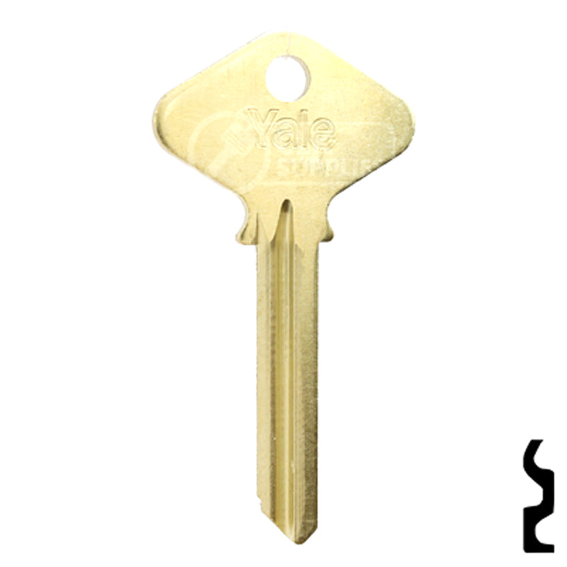 Uncut Key Blank | Yale | BD217 Residential-Commercial Key Framon Manufacturing Company, Inc