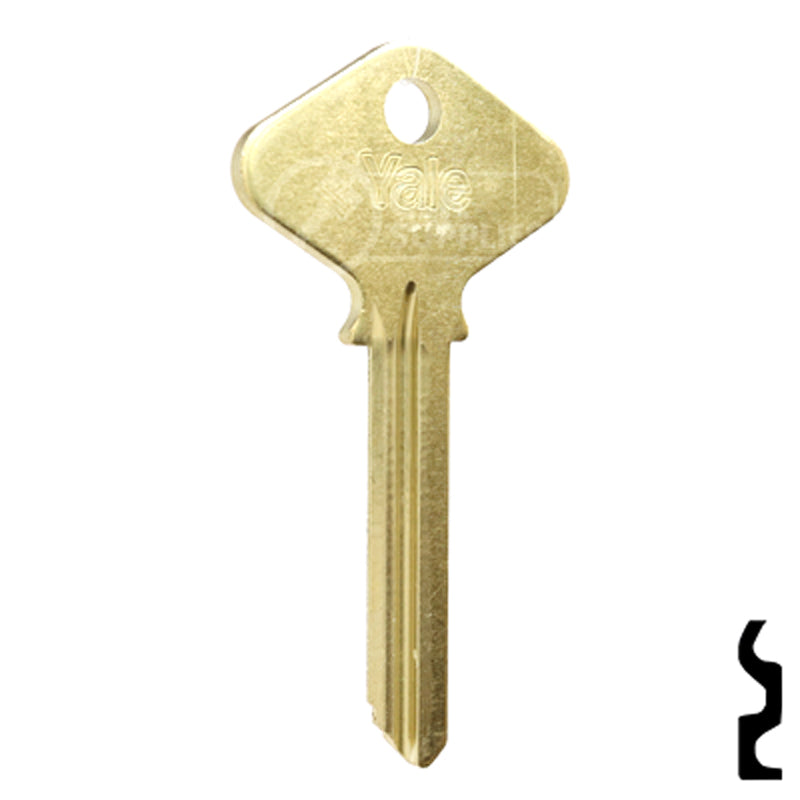 Uncut Key Blank | Yale | BD217 Residential-Commercial Key Framon Manufacturing Company, Inc