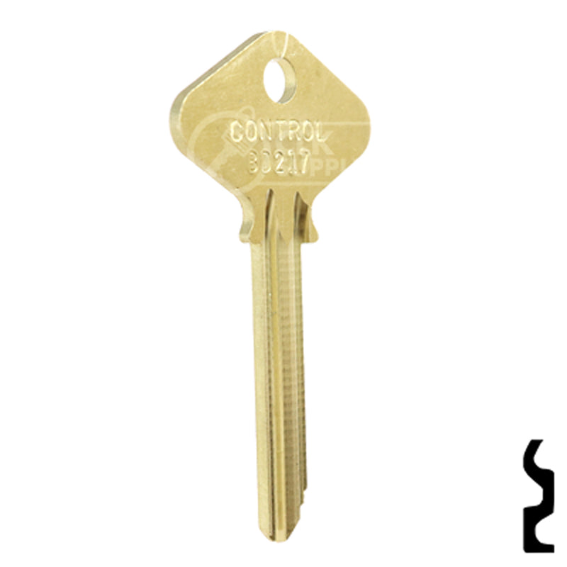 Uncut Key Blank | Yale | BD217 Residential-Commercial Key Framon Manufacturing Company, Inc