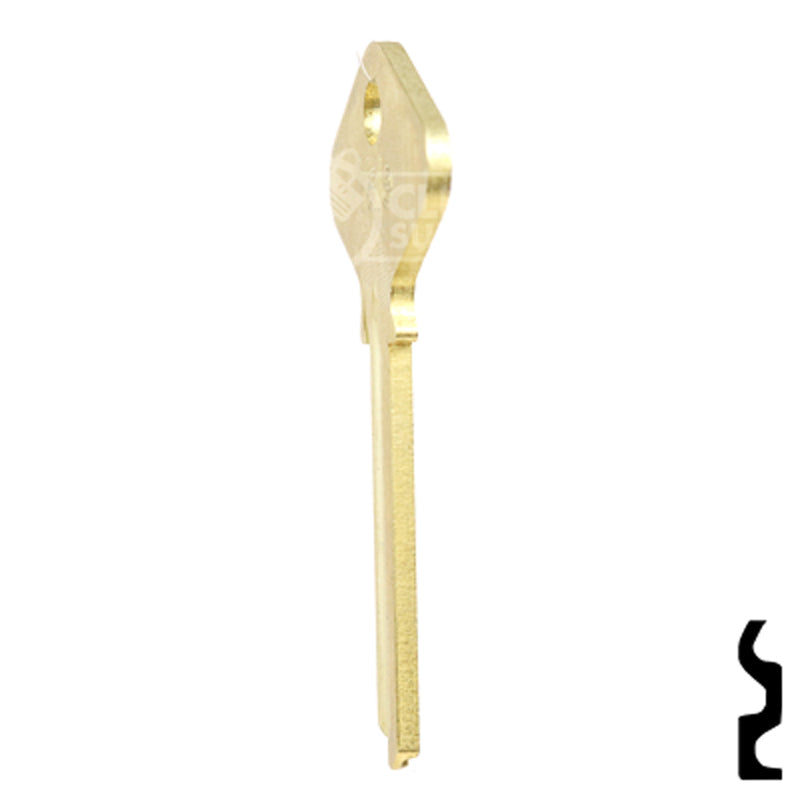 Uncut Key Blank | Yale | BD217 Residential-Commercial Key Framon Manufacturing Company, Inc