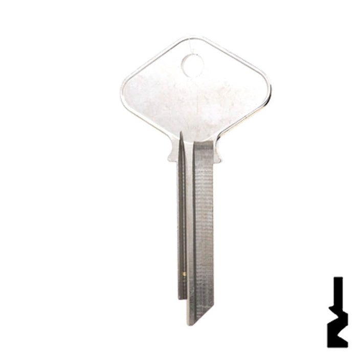 Uncut Key Blank | Yale | H998SMK Residential-Commercial Key Ilco