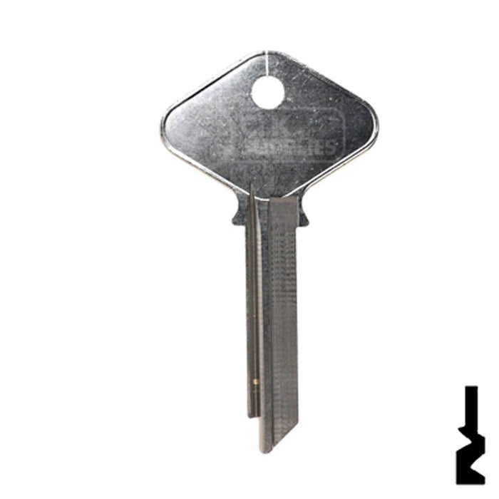 Uncut Key Blank | Yale | H998SMK Residential-Commercial Key Ilco