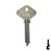 Uncut Key Blank | Yale | H998SMK Residential-Commercial Key Ilco