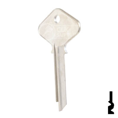 Uncut Key Blank | Yale | H998TMK Residential-Commercial Key Ilco