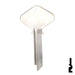 Uncut Key Blank | Yale | H998TMK Residential-Commercial Key Ilco