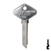 Uncut Key Blank | Yale | H998TMK Residential-Commercial Key Ilco