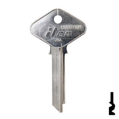 Uncut Key Blank | Yale | H998TMK