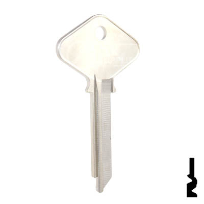 Uncut Key Blank | Yale | H998TMK Residential-Commercial Key Ilco