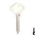 Uncut Key Blank | Yale | H998TMK Residential-Commercial Key Ilco