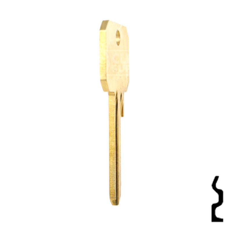 Uncut Key Blank | Yale | NB, Y1 Residential-Commercial Key Ilco