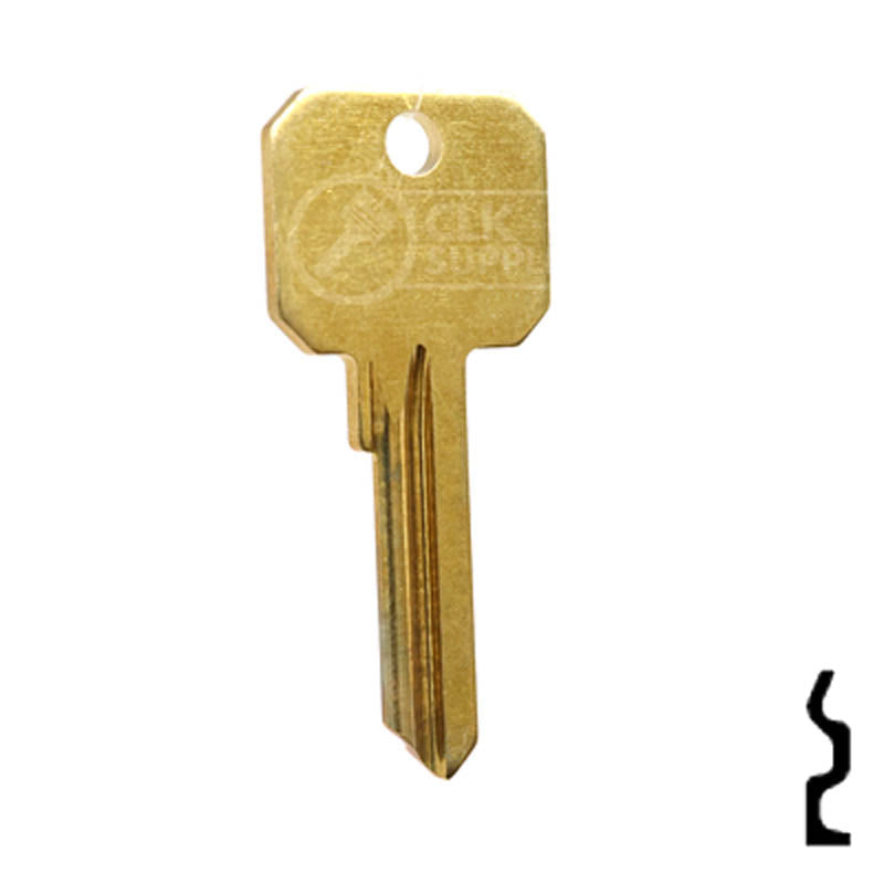 Uncut Key Blank | Yale | NB, Y1 Residential-Commercial Key Ilco