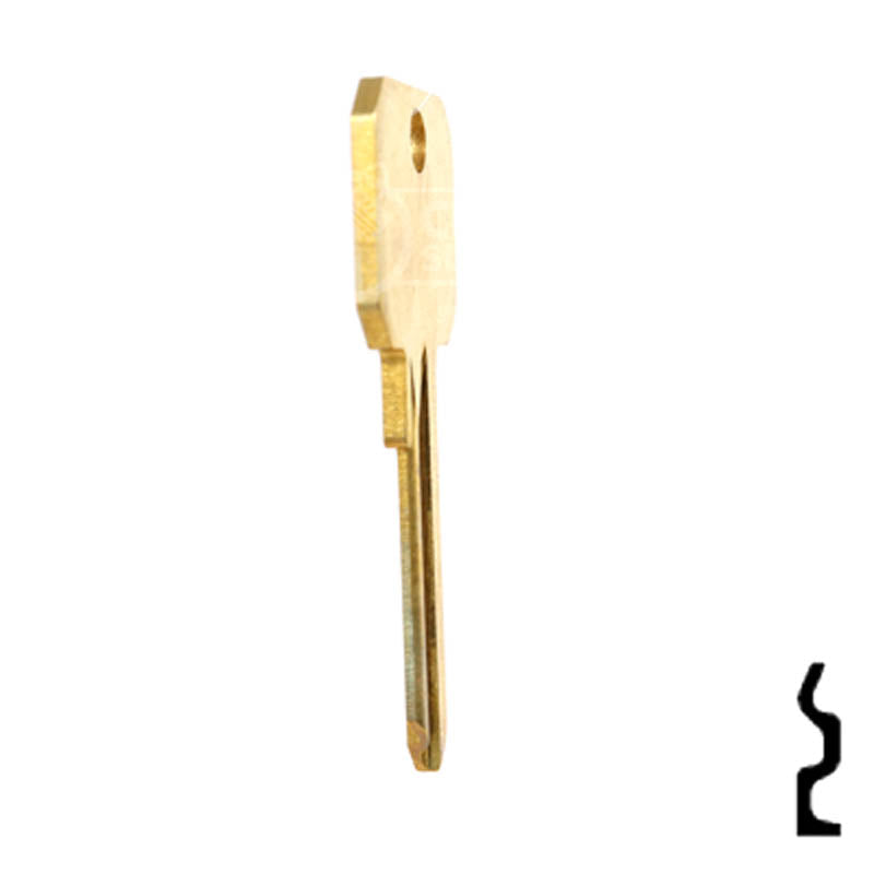Uncut Key Blank | Yale | NB, Y1 Residential-Commercial Key Ilco