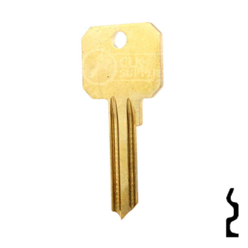 Uncut Key Blank | Yale | NB, Y1 Residential-Commercial Key Ilco