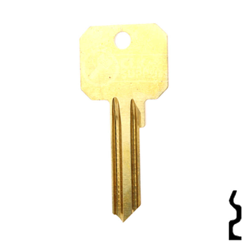 Uncut Key Blank | Yale | NB, Y1 Residential-Commercial Key Ilco