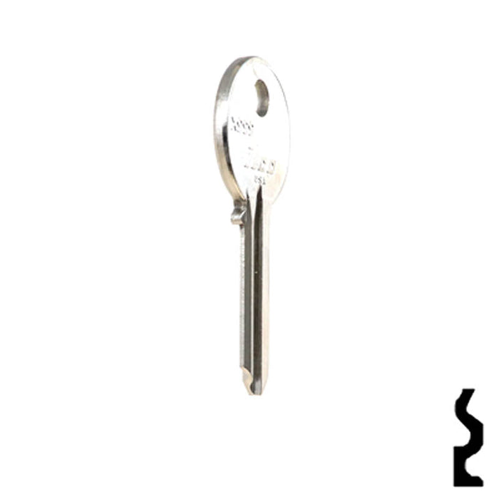 Uncut Key Blank | Yale | X999 Residential-Commercial Key Ilco