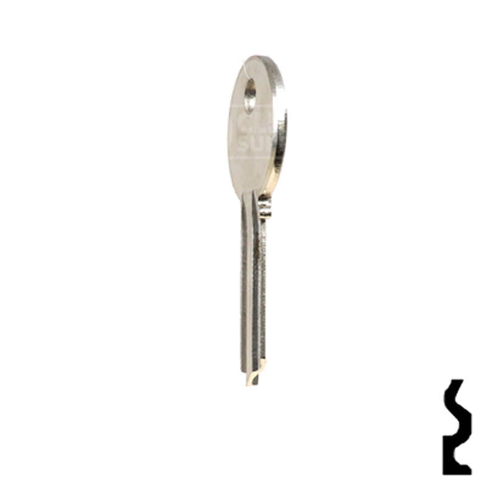 Uncut Key Blank | Yale | X999 Residential-Commercial Key Ilco