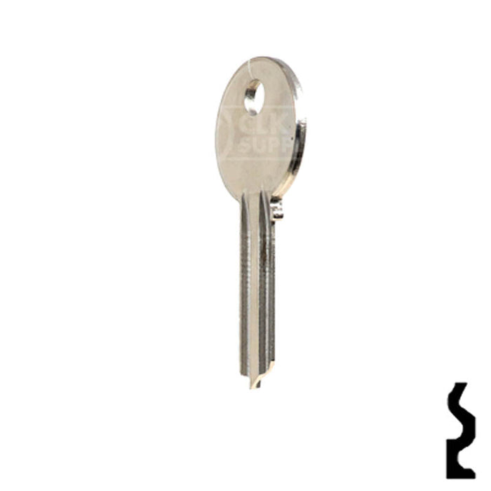 Uncut Key Blank | Yale | X999 Residential-Commercial Key Ilco