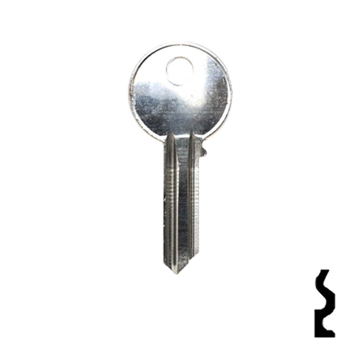 Uncut Key Blank | Yale | X999 Residential-Commercial Key Ilco