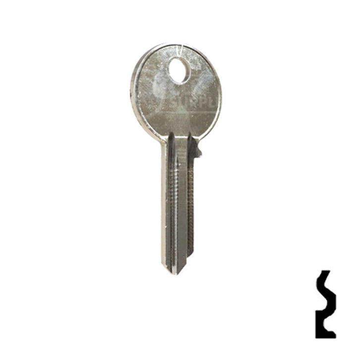 Uncut Key Blank | Yale | X999 Residential-Commercial Key Ilco