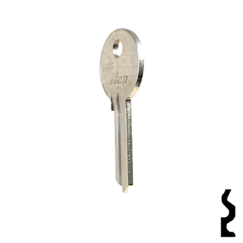 Uncut Key Blank | Yale | X999 Residential-Commercial Key Ilco