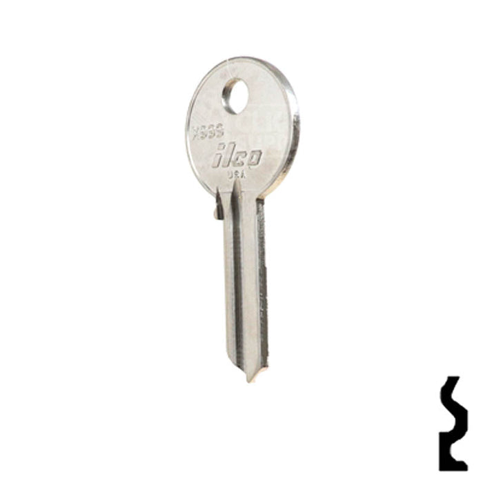 Uncut Key Blank | Yale | X999 Residential-Commercial Key Ilco