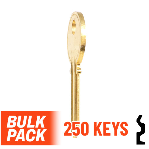 Uncut Key Blank | Yale  | Y1  - 250 Pack by Ilco Residential-Commercial Key Ilco