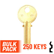 Uncut Key Blank | Yale  | Y1  - 250 Pack by Ilco Residential-Commercial Key Ilco
