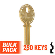 Uncut Key Blank | Yale  | Y1  - 250 Pack by Ilco Residential-Commercial Key Ilco