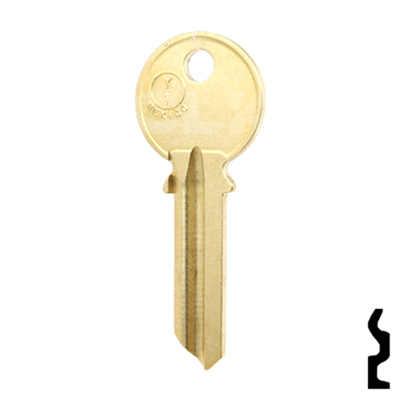 Uncut Key Blank | Yale | Y1, 999 Residential-Commercial Key JMA USA