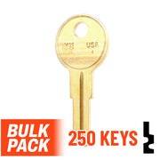 Uncut Key Blank | Yale | Y11  - 250 Pack by Ilco Residential-Commercial Key Ilco