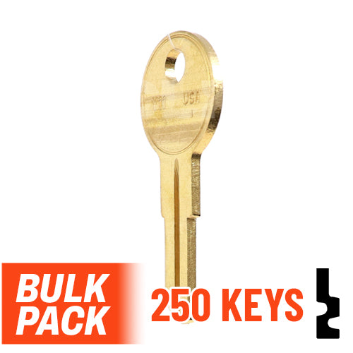 Uncut Key Blank | Yale | Y11  - 250 Pack by Ilco Residential-Commercial Key Ilco