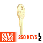 Uncut Key Blank | Yale | Y11  - 250 Pack by Ilco Residential-Commercial Key Ilco