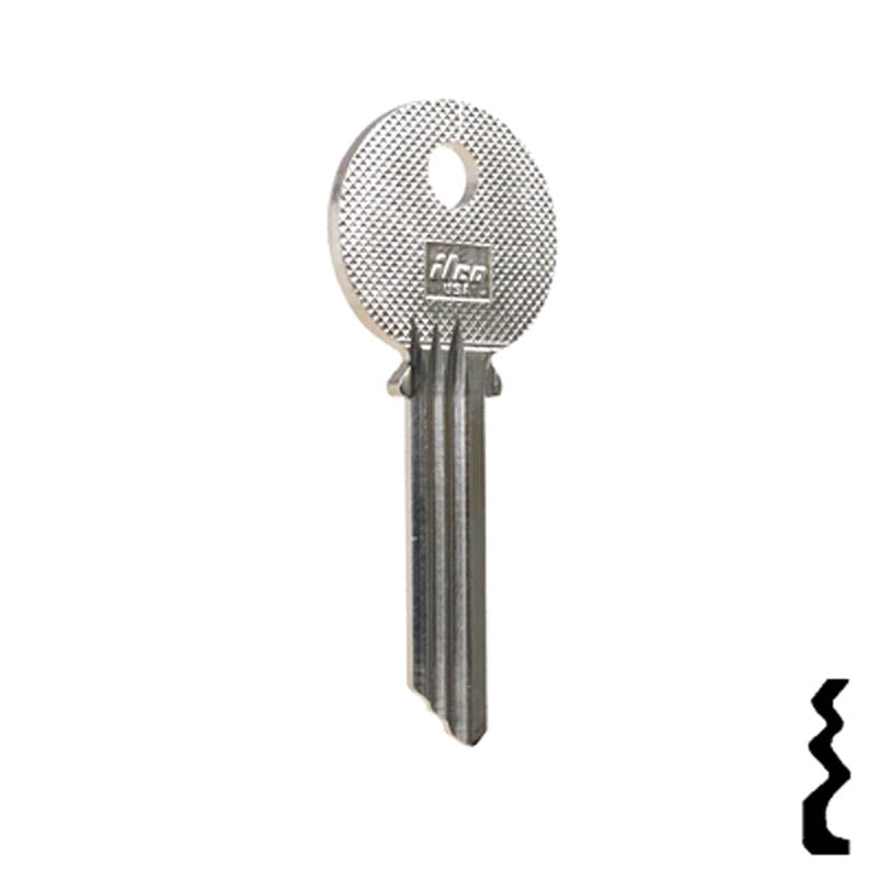 Uncut Key Blank | Yale | Y202 Residential-Commercial Key Ilco