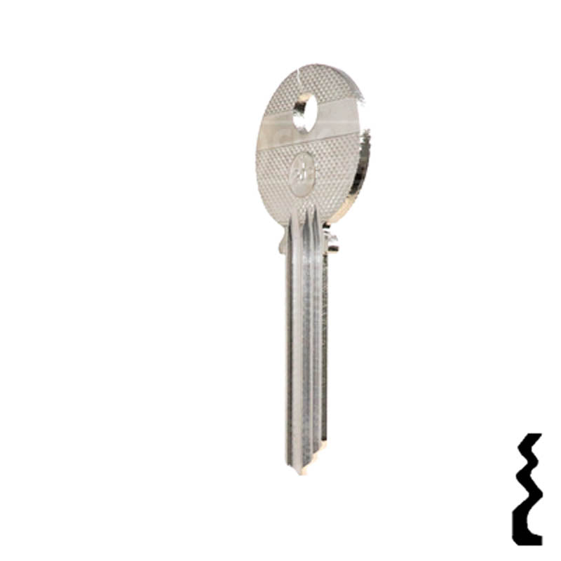 Uncut Key Blank | Yale | Y202 Residential-Commercial Key Ilco