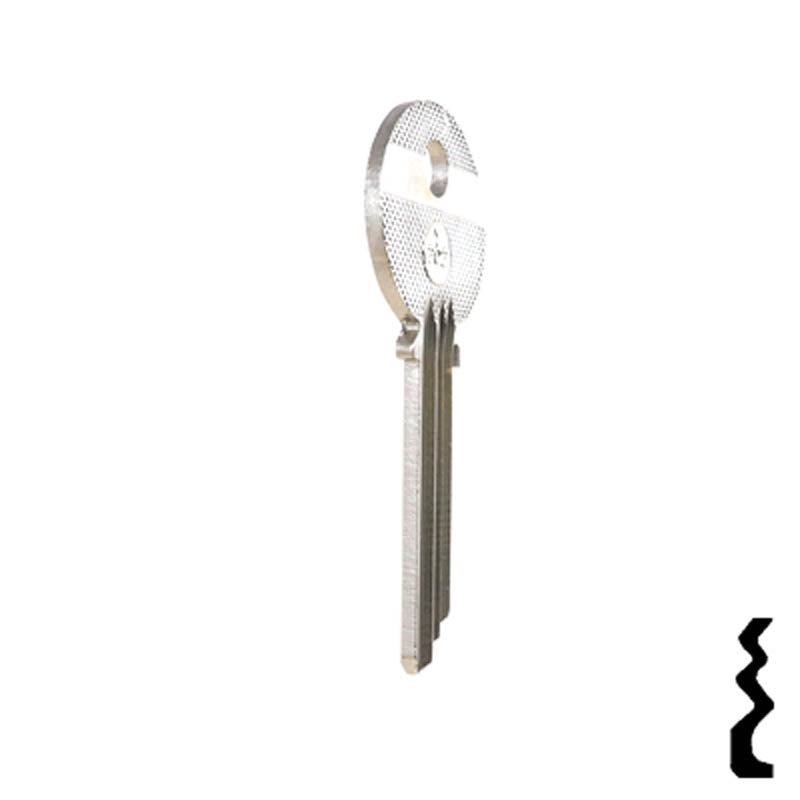 Uncut Key Blank | Yale | Y202 Residential-Commercial Key Ilco