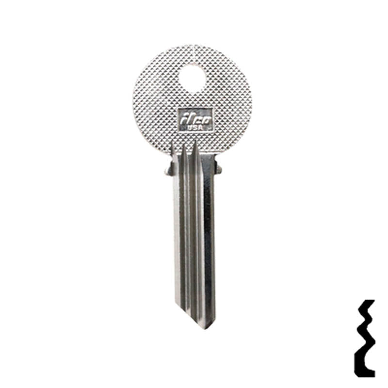 Uncut Key Blank | Yale | Y202 Residential-Commercial Key Ilco