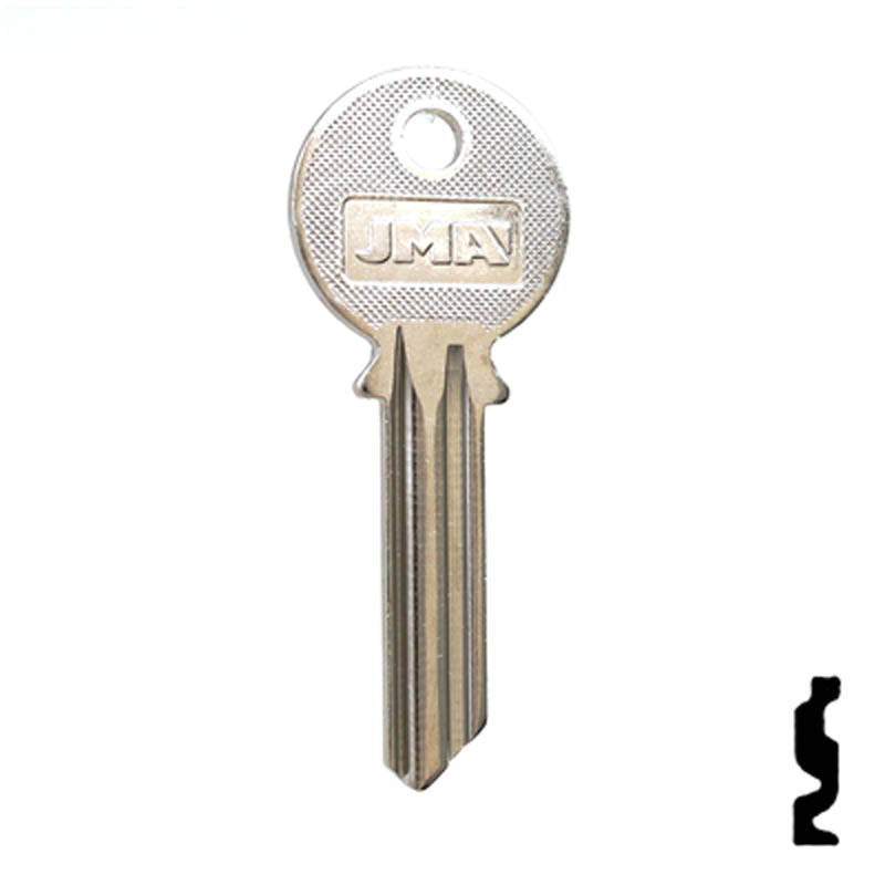 Uncut Key Blank | Yale | Y78, 998GA Residential-Commercial Key JMA USA