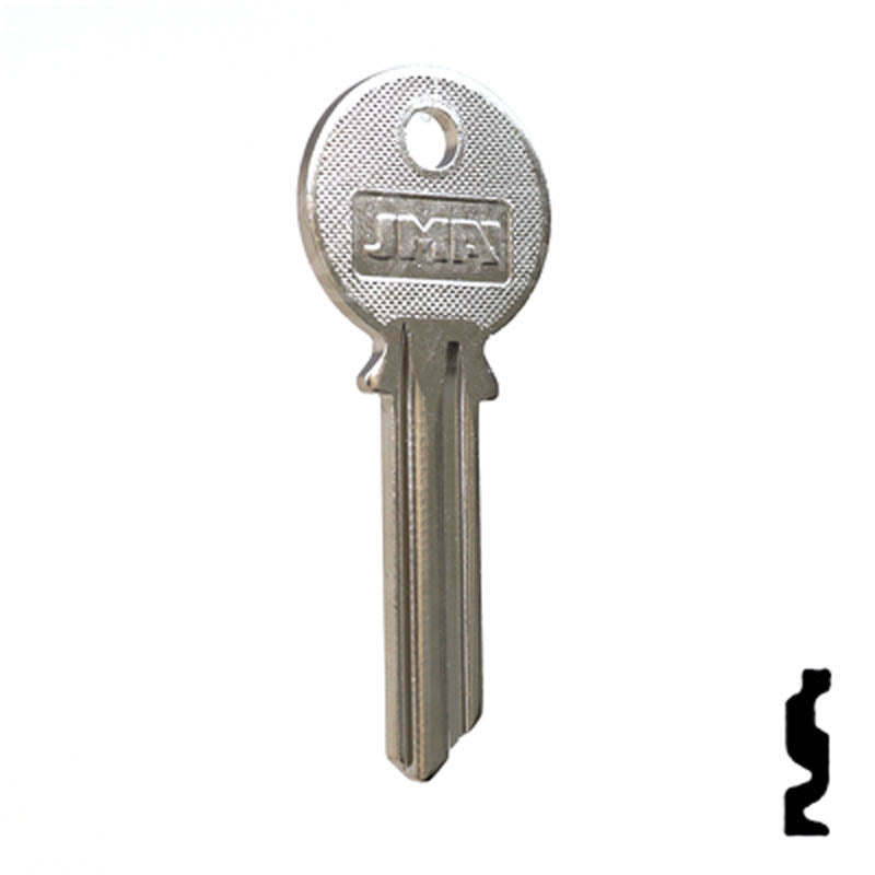 Uncut Key Blank | Yale | Y78, 998GA Residential-Commercial Key JMA USA