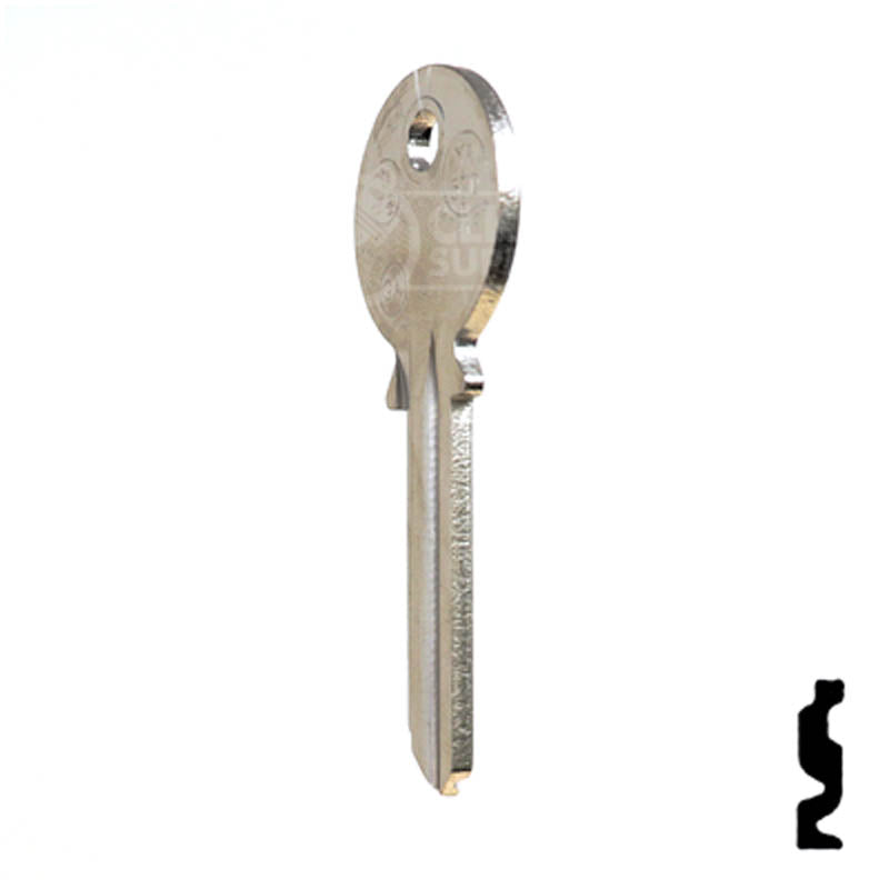 Uncut Key Blank | Yale | Y78, 998GA Residential-Commercial Key JMA USA
